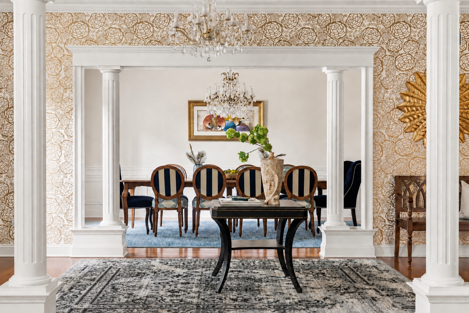 formal dining room at 285 Hartshorn Drive